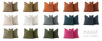 MIULEE Decorative Linen Euro Sham Pillow Covers 24x24 Natural Beige Boho Farmhouse Neutral Couch Throw Pillows for Bed Pack of 2 Accent Modern Pillowcase Sofa Livingroom Home Decor
