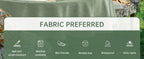 Decorelia Faux Linen Round Tablecloths 60 inch, Waterproof Decorative Washable Texture Rustic Circle Table Cloth Cover for Dining Kitchen Party Farmhouse Outdoor(Round (2-4 Seats),Sage Green)