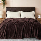 Plush Fuzzy Fleece Throw Blanket Extra Large, Super Soft, Fluffy and Warm Blankets for Couch, Bed, All Season Use (50x70 Inches, Pink)
