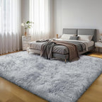 Pink Fluffy 4x6 Area Rugs for Bedroom Girls, Soft Washable Fuzzy Furry Shag Rug for Kids Room, Nursery, Dorm Decor, Cute Plush Carpet for Baby Toddler