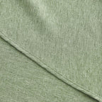 Decorelia Faux Linen Round Tablecloths 60 inch, Waterproof Decorative Washable Texture Rustic Circle Table Cloth Cover for Dining Kitchen Party Farmhouse Outdoor(Round (2-4 Seats),Sage Green)