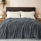 Plush Fuzzy Fleece Throw Blanket Extra Large, Super Soft, Fluffy and Warm Blankets for Couch, Bed, All Season Use (50x70 Inches, Pink)