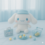 A-【Kawaii Lucky Scoop Suitcase Set】- Edición de 14"