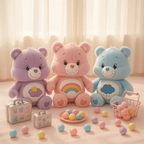 A-【Kawaii Lucky Scoop Suitcase Set】- Edición de 14"