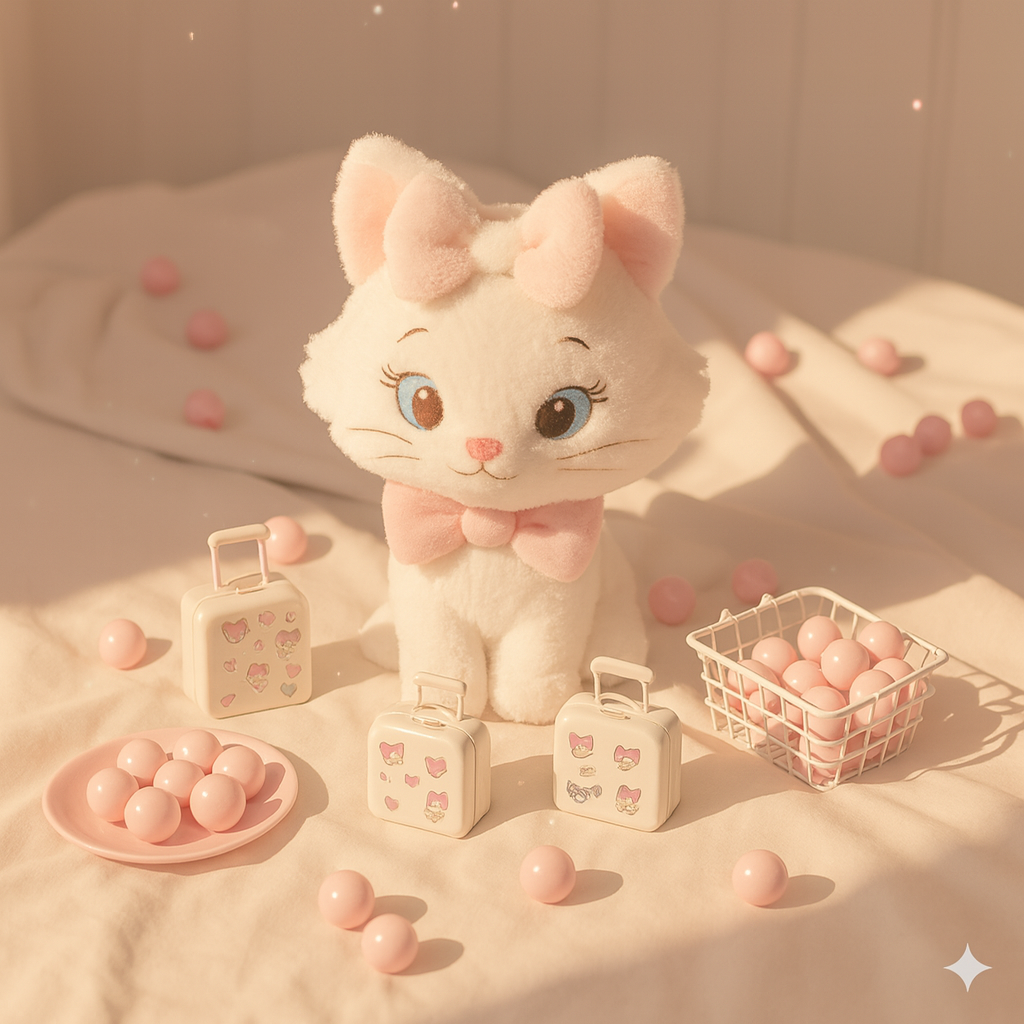 A-【Kawaii Lucky Scoop Suitcase Set】- 14" edition